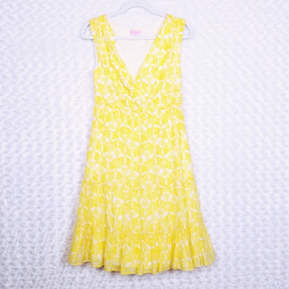 Lilly Pulitzer Dresses & Skirts - Lilly Pulitzer Yellow Sundress